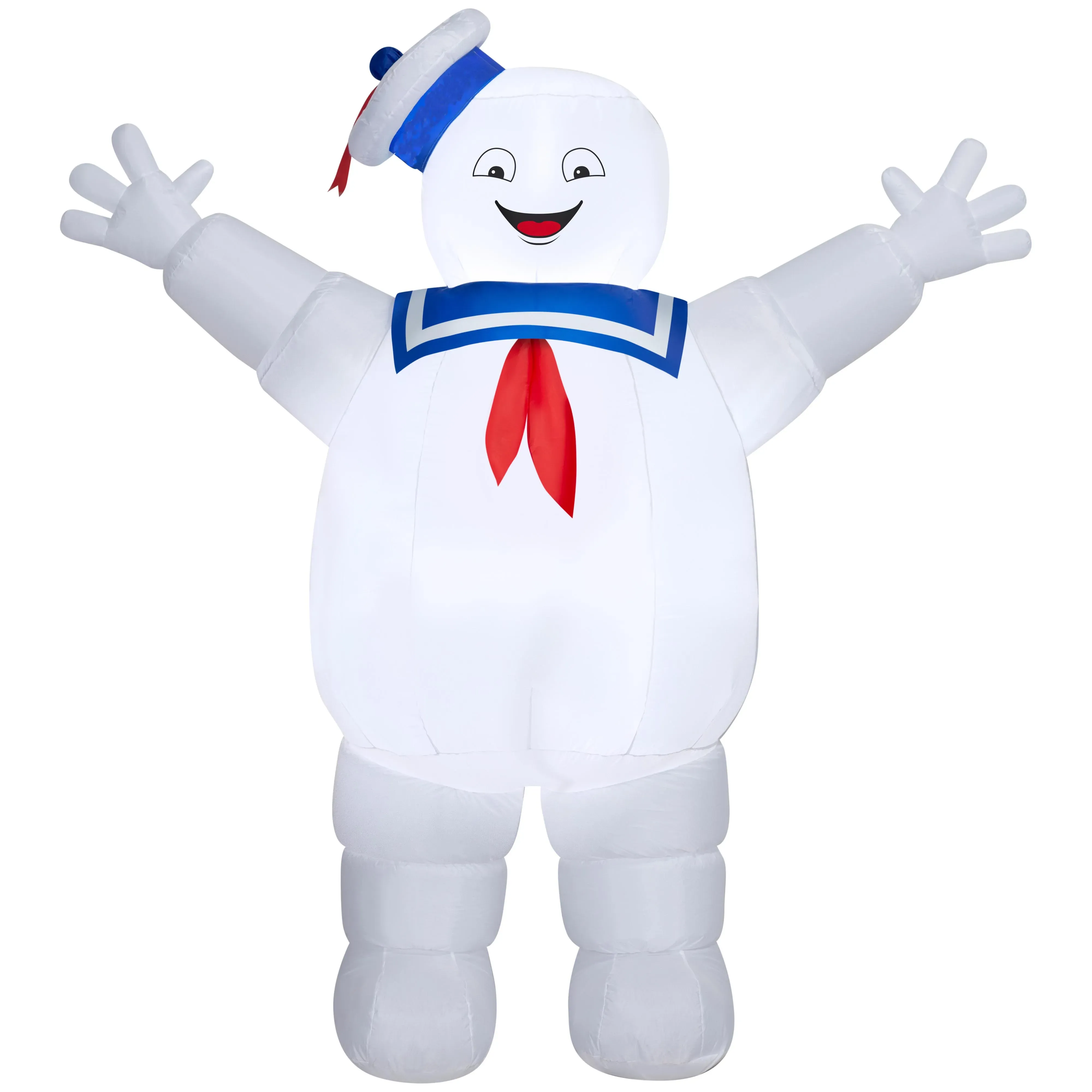 7' Giant Marshmallow-Style Character Yard Inflatable with LED Lights